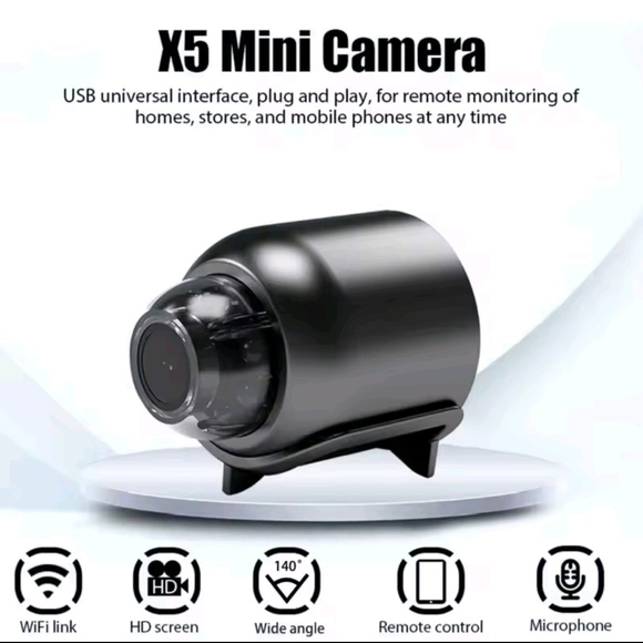 X5 Mini Cam! HD 1080P WiFi Security Camera - Picture 2 of 3